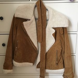 Zara shearling jacket!!